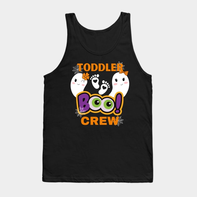 Boo crew daycare provider Halloween Costume Ghost School Tank Top by Johner_Clerk_Design